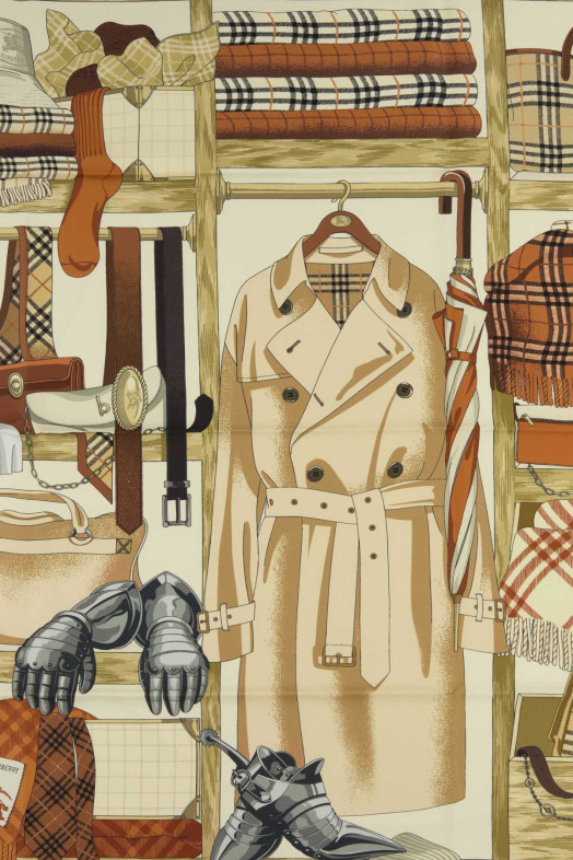Printed silk foulard BURBERRY (8125643)