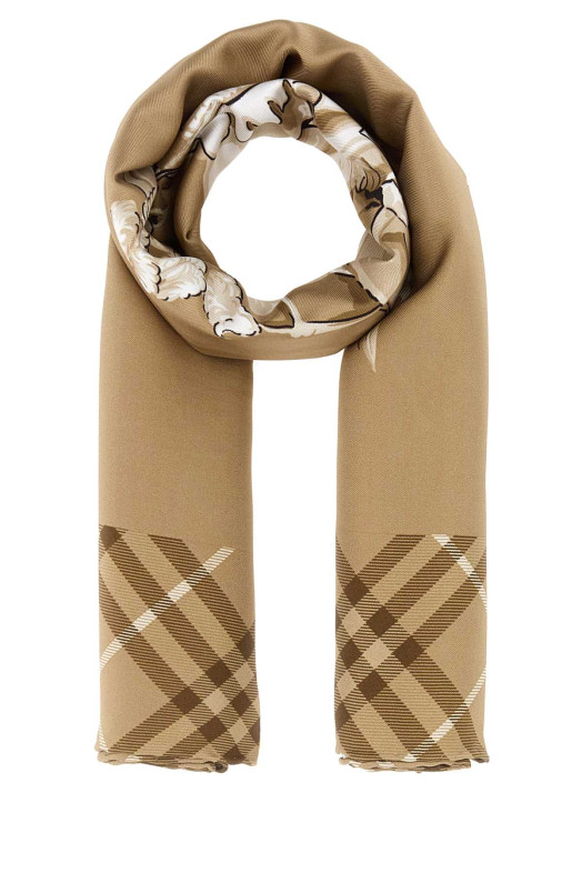 Printed silk foulard BURBERRY (8125815)