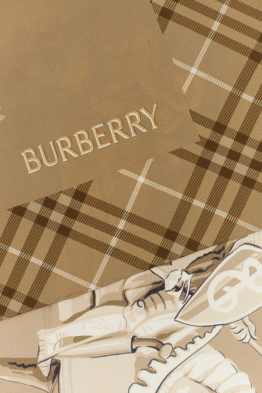Printed silk foulard BURBERRY (8125815)