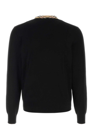Black wool sweater Black BURBERRY (8127128)