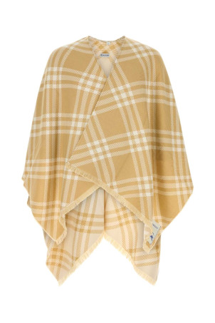 Embroidered wool blend cape BURBERRY (8129971)