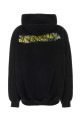 Black cotton oversize sweatshirt Black BALENCIAGA (871716TUVI8)