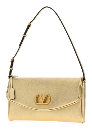 Gold nappa leather DeVain shoulder bag VALENTINO GARAVANI (8W0B0T31NVB)