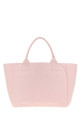 Pink canvas medium Trapeze shopping bag GANNI (B2110087)