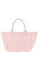 Pink canvas small Trapeze shopping bag GANNI (B2110089)