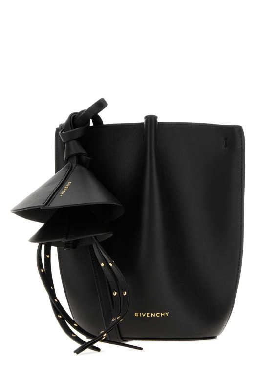 Black leather nano Snap bucket bag GIVENCHY (BB60QTB2FJ)