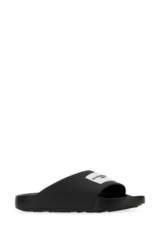 Black rubber slippers GIVENCHY (BE30AJE2GA)