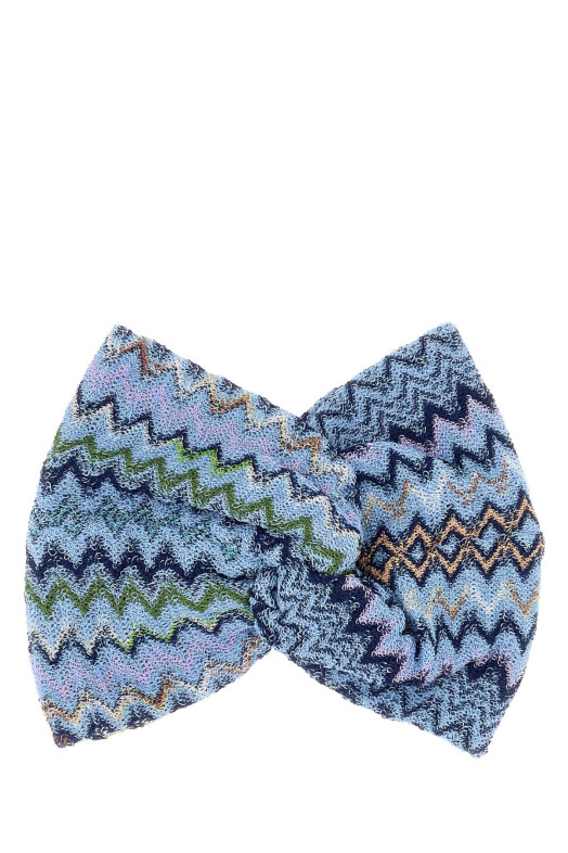 Embroidered viscose hairband MISSONI (FCFLVIDA494)