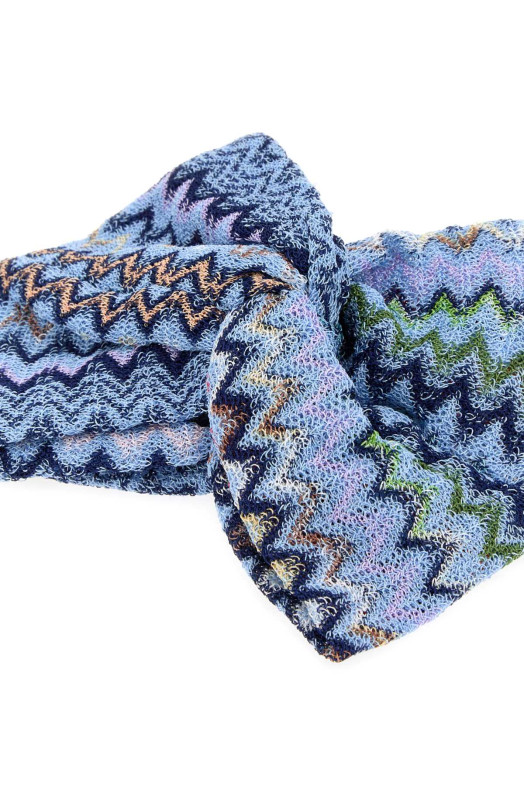 Embroidered viscose hairband MISSONI (FCFLVIDA494)