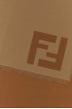 Brown wool scarf FENDI (FXS407AWTZ)