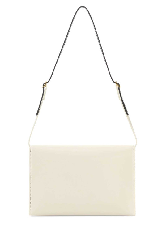 Ivory leather small File shoulder bag JIL SANDER (J08ZH0100P9054)
