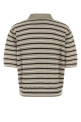 Embroidered linen blend polo shirt BRUNELLO CUCINELLI (M1T272305)