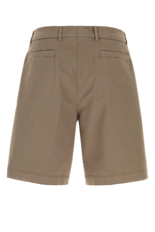 Mud stretch cotton bermuda shorts BRUNELLO CUCINELLI (M289LU0010)