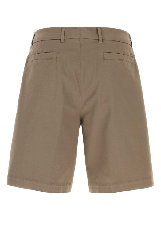 Mud stretch cotton bermuda shorts BRUNELLO CUCINELLI (M289LU0010)