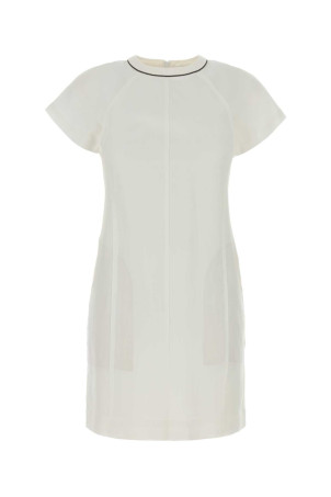 White viscose blend dress BRUNELLO CUCINELLI (MH126AFR72)