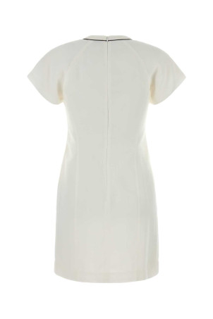 White viscose blend dress BRUNELLO CUCINELLI (MH126AFR72)