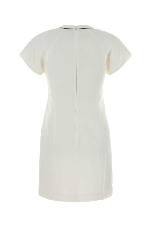 White viscose blend dress BRUNELLO CUCINELLI (MH126AFR72)