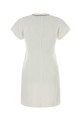 White viscose blend dress BRUNELLO CUCINELLI (MH126AFR72)