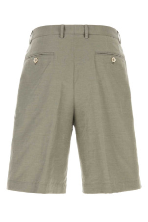 Dark grey cotton blend bermuda shorts BRUNELLO CUCINELLI (MH262G0620)