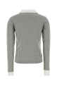 Grey cotton polo shirt MIU MIU (MJLA57SOOO192Q)