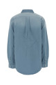 Light blue twill oversize shirt MIU MIU (MK2040SOOO19R3)