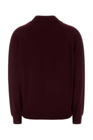 Burgundy wool cardigan MIU MIU (MMF02ZSOOO16WJ)