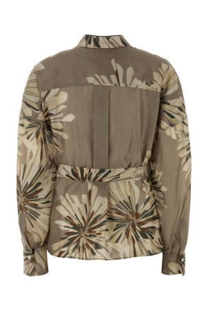 Printed silk shirt BRUNELLO CUCINELLI (MQ967RH216)