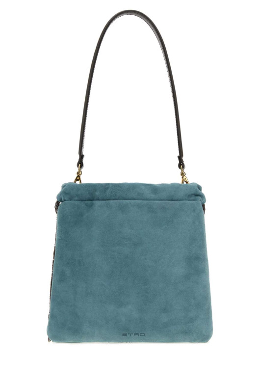 Light blue suede small Kalispera bucket bag ETRO (WP1B0025AR497B0076)