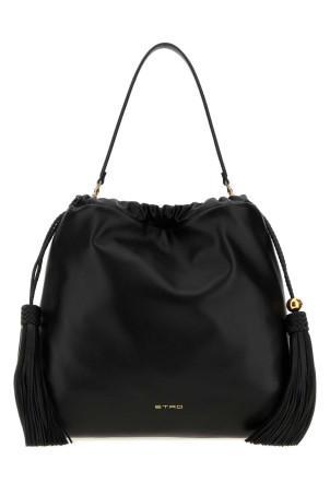 Black leather medium Kalispera bucket bag Black ETRO (WP1B0036AP466N0000)