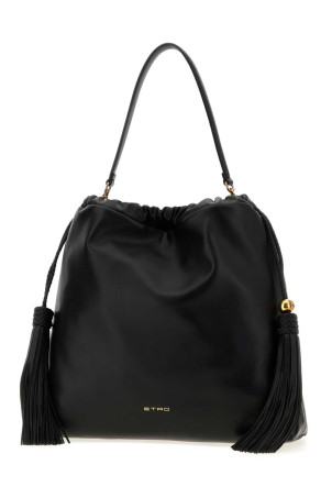 Black leather medium Kalispera bucket bag Black ETRO (WP1B0036AP466N0000)