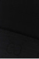 Black silk blend scarf Black GUCCI (6636713GC43)
