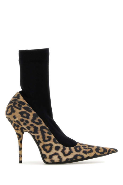 Printed suede Avenue Sock pumps BALENCIAGA (810452WB2P1)