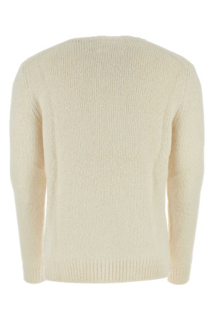 Ivory alpaca blend sweater JIL SANDER (J22GP0132J14628)
