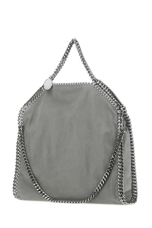 Grey shaggy deer Fold Over Falabella handbag Gray STELLA McCARTNEY (234387W9132)
