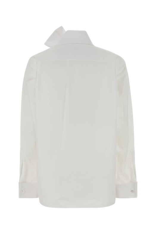 White poplin shirt SAINT LAURENT (865302Y1H48)