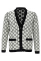 Двусторонний кардиган GG, черно-серый GUCCI 798157XKEJP1070