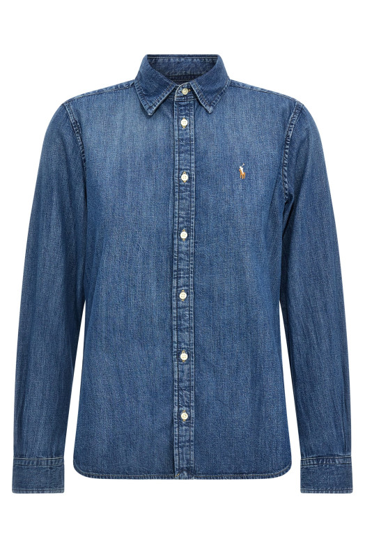 Logo shirt Blue