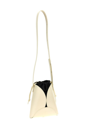 Logo shoulder bag Beige