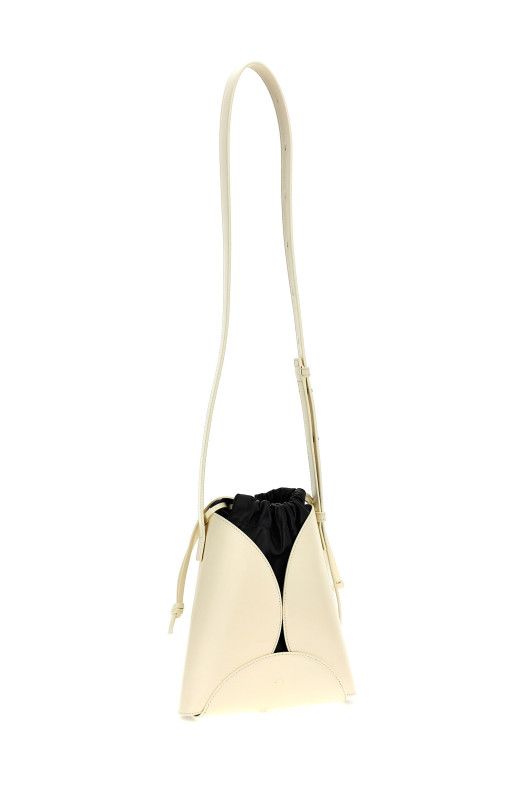 Logo shoulder bag Beige