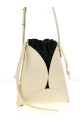 Logo shoulder bag Beige