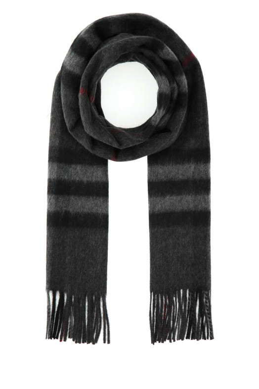 Embroidered cashmere scarf BURBERRY (8077880)