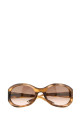 Солнцезащитные очки из ацетата с принтом GUCCI (831871J0740)
