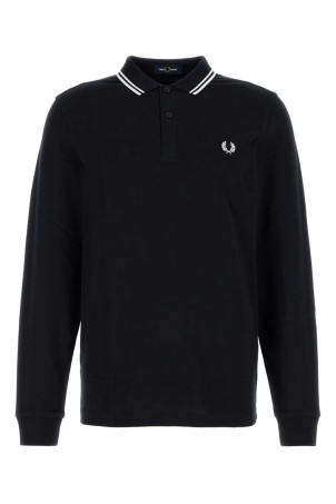 Navy blue piquet polo shirt FRED PERRY (M3636)