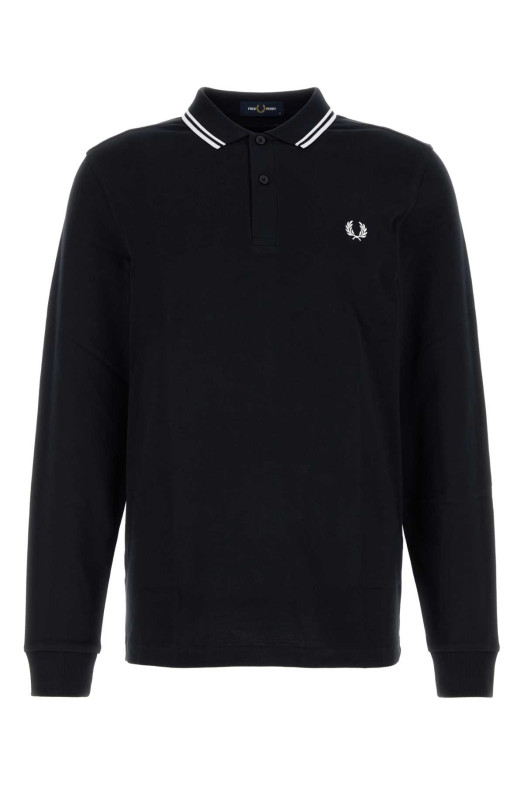 Navy blue piquet polo shirt FRED PERRY (M3636)