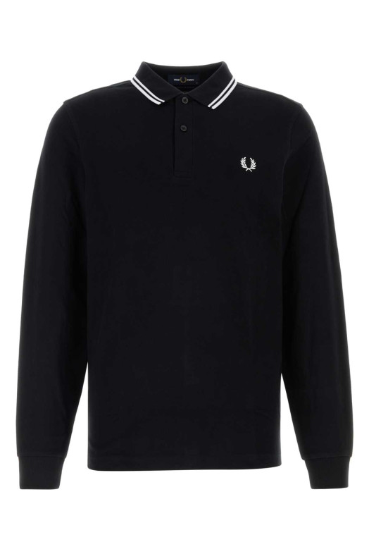 Black piquet polo shirt FRED PERRY (M3636)