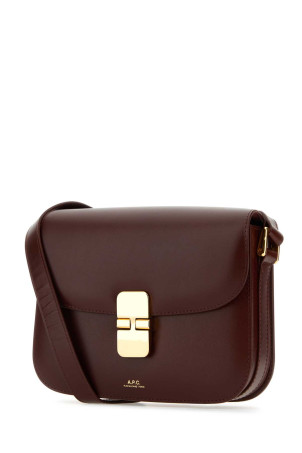 Grape leather small Grace crossbody bag A.P.C. (PXBMWF61413)