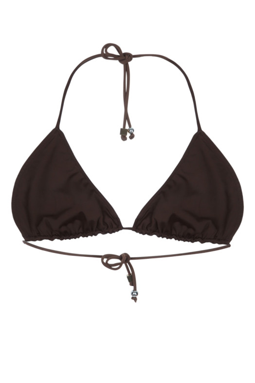 LE HAUT DE PLAGE TRIANGLE Brown JACQUEMUS (TOW00914AW00096)