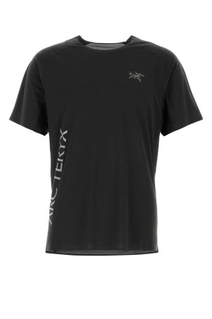 Black polyester t-shirt Black ARC'TERYX (X000010340)