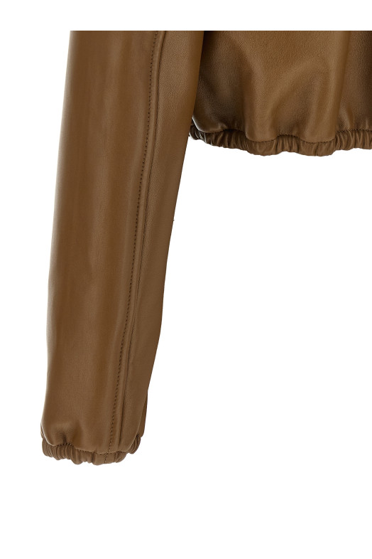 Короткая куртка «Gucci», бежевого цвета 852289XNBBW2006