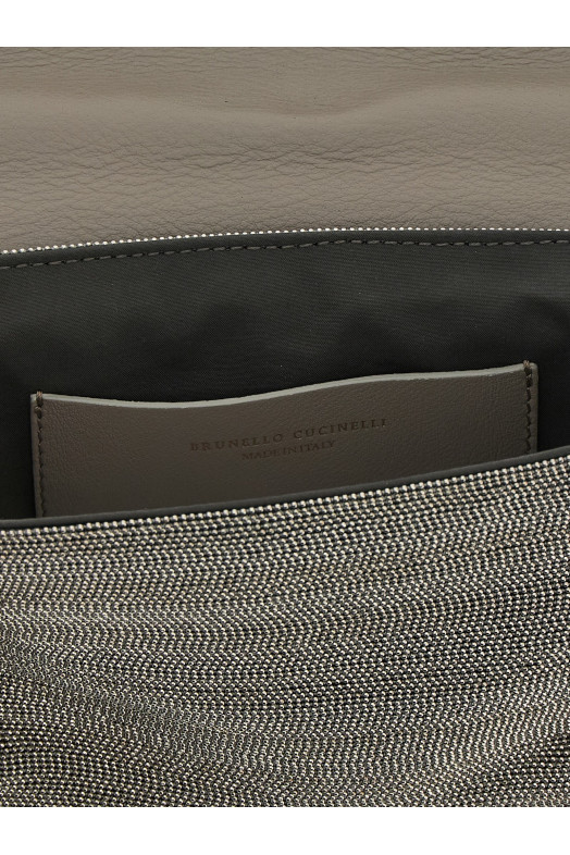 'Precious' clutch Silver